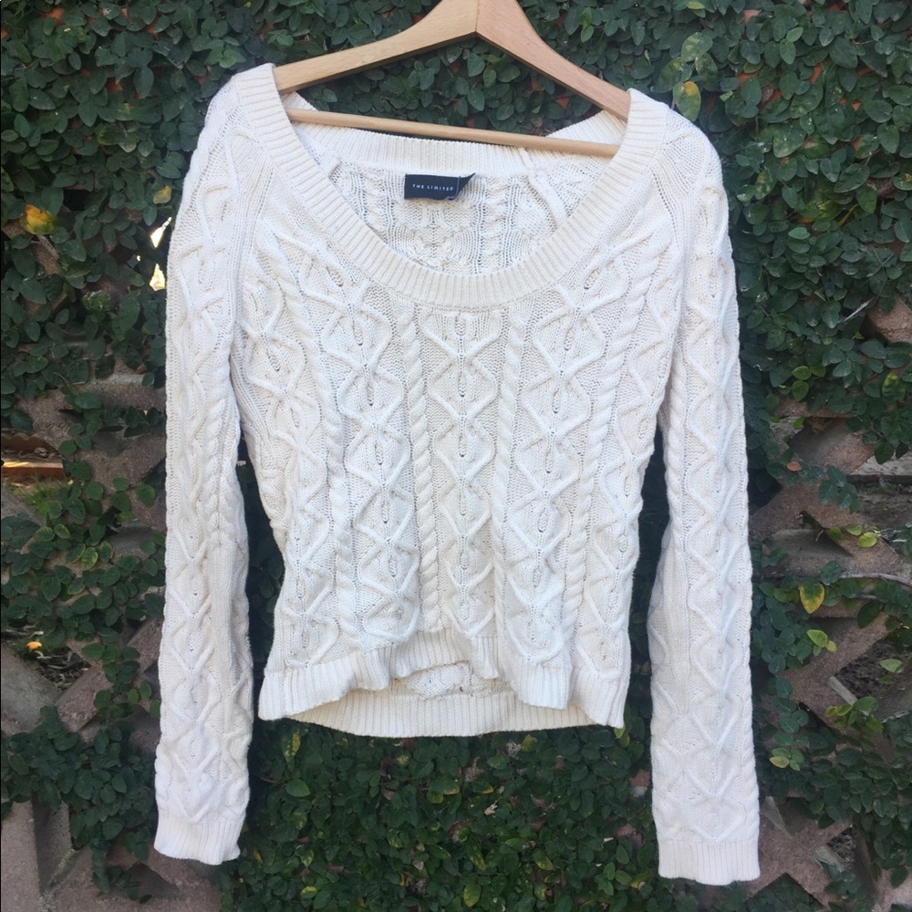Slightly cropped sweater